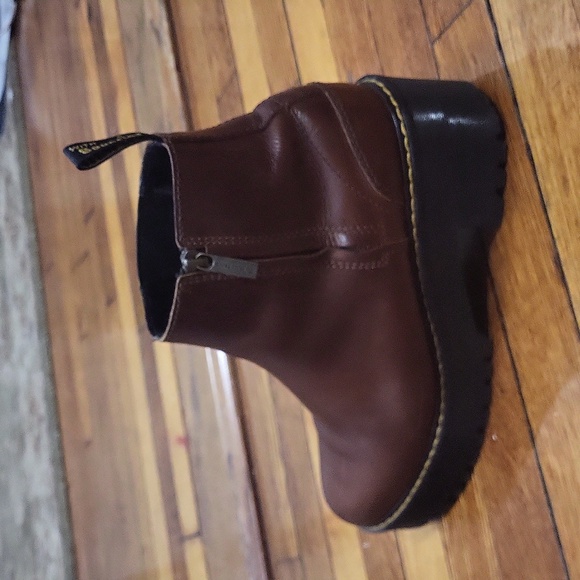 Dr. Martens Brown Heeled Boots - Picture 6 of 14